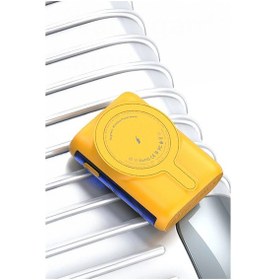 Resim Büro Ev Ofis Cihazları İçin Turuncu 10.000mah 20w Pd Magsafe Powerbank 