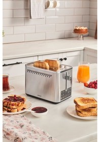 Resim Karaca 2 Dilim Kapasiteli 950 W Ekmek Kızartma Makinesi 