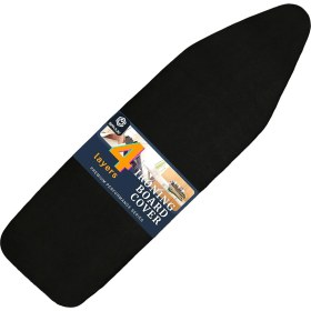 Resim Beylini Ütü Masası Kılıfı Örtüsü Bezi, Keçeli, Süngerli, Lastikli Yanmaz Ayarlanabilir 50X150 cm Siyah, Savuk, Mavi, Geniş 