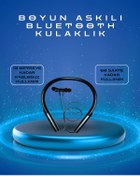 Resim teknodayım Polygold PG-100 Type-C Şarjlı Bluetooth Kulaklık – Boyun Askılı, Uzun Pil Ömürlü, Mikrofonlu 