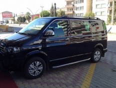 Resim OMSA VW T6.1 Caravelle Krom Cam Çerçevesi 14 Parça Tek Sürgü Uzun Şase 2020-2023 Arası 