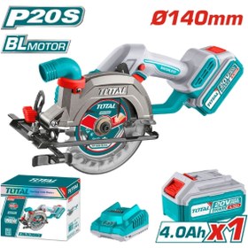 Resim Total Li-on Akülü Dai?re Testere 