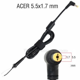 Resim 50 ADET ACER NOTEBOOK İÇİN 5.5*1.7 ADAPTÖR DC KABLO 