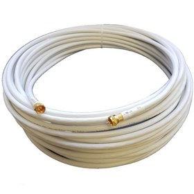 Resim herz 40metre Rg6 U6 Gold F Konnektörlü Hazır Uydu Anten Kablosu Full Hd 4k 