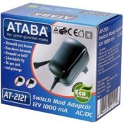 Resim Ataba At-2121 12V 1000Mah Ac/Dc 2 Jacklı Switch Adaptör 