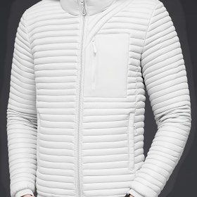 Resim Erkekler İçin Kışlık Kapüşonlu Ceket - Hafif Kabuk, Tam Fermuarlı ve Cepli Tasarım, Kuru Temizlemeye Uygun Kayak, Snowboard & Soğuk Havada Günlük Dış Mekan Giysisi İnce Ayar 