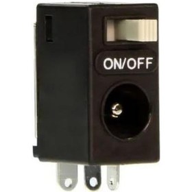 Resim Dc 2.5 / 3Mm Jack Şase Pcb Tipi - On-Off Swichli 
