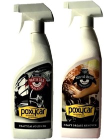 Resim Poxy Car Motor Temizleme 800 ml&car Pratik Cila-parlatıcı 800 ml 