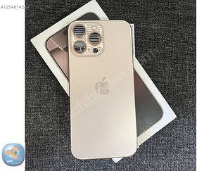 Resim Apple iPhone 16 Pro Max İkinci El YD | 256 GB | Çöl Titanyum 
