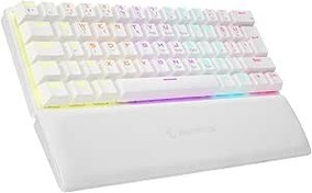 Resim Rampage ALLY K11 Beyaz Rainbow Q Bilek Destekli Blue Switch Gaming Oyuncu Klavye 