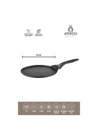 Resim 2 Parça Twn Krep Tava & Pankek Tava 26 Cm Siyah 