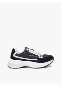 Resim Tommy Hilfiger Fw0fw09187 Th Sporty Chic Runner Kadın Günlük Ayakkabı Siyah 