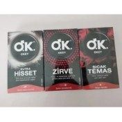 Resim Okey Prezervatif Ultra Hisset 10 Lu + Zirve 10 Lu + Sıcak Temas 10 Lu 