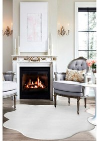 Resim Louis Casa Bunny Gri En Trend Post Halı Peluş Halı Yıkanabilir Kaymaz Taban Yatak Odası Gri 