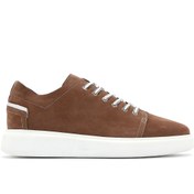 Resim Derimod Erkek Vizon Bağcıklı Süet Deri Sneaker 24sfd640310 