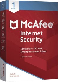 Resim Mcafee Internet Security Sınırsız Cihaz 1 Yıl Güncel Sürüm 