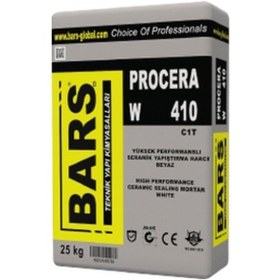 Resim Bars Beyaz Seramik Yapıştırma Harcı 25 Kg. 