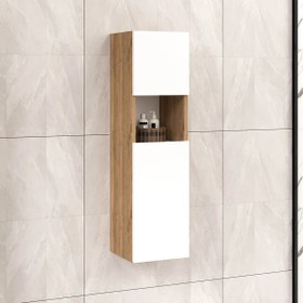Resim Saura MDF Banyo Boy Dolabı 