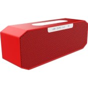 Resim Sharplace Çift Bas Stereo Hopestar P8 Taşınabilir Bluetooth Hoparlör Soundbar Kırmızı (Yurt Dışından) 
