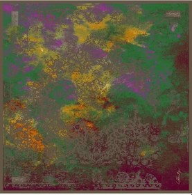 Resim Sura İpek - 90x90 -2108-11 KAhverengi 