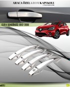 Resim ACK Dizayn RENAULT CLİO 4 SENSÖRSÜZ ARACA ÖZEL KROM KAPI KOLU PASLANMAZ ÇELİK A+ 