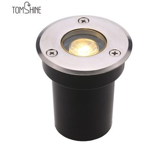 Resim Led Yeraltı Işık Lambası Yüksek Güçlü Temperli Cam Açık Zemin Bahçe Yolu Zemin Merdiven Bahçe Spot Peyzaj Lambası 