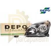 Resim Depo Opel Astra H Far Sağ Siyah Uyumlu 