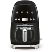 Resim Smeg Dcf01bleu Siyah Filtre Kahve Makinesi 