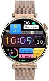 Resim Spovan Papillon Iris AMOLED Ekran Nabız Uyku Takibi Sesli Görüşme Akıllı Saat 