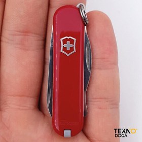 Resim Victorinox Rally 0.6163 58 MM 9F Kırmızı İsviçre Çakısı 