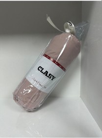 Resim Clasy Ranforce Lastikli Çarşaf Seti Tek Kişilik Düz Pudra Çok Renkli 