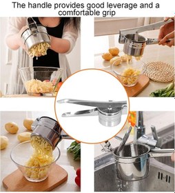 Resim Patates Ezici - Patates Püresi Yapıcı Posa Çıkarıcı Meyve Sıkacak 