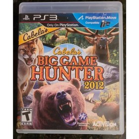 Resim Activision Ubisoft Ps3 Cabelas Big Game Hunter 2012 Avcılık Oyunu Move Destekli Oyun 
