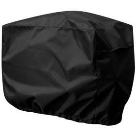 Resim 210d Oxford Kumaş Tekne Pervane Motoru Su Geçirmez Ve Toz Geçirmez Kapak, Boyut: 82x50x60cm / 175-250hp Siyah 