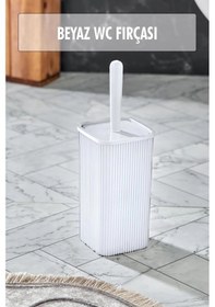 Resim Wc Fırçası & Tuvalet Fırçası Beyaz 2 Parça Çok Renkli 