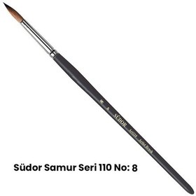 Resim Südor 110 Seri Yuvarlak Uçlu Fırça No 8 