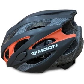 Resim Moon Mv-29 Kask Işıklı - Mat Siyah Carbon Kırmızı - M 