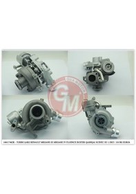 Resim GUA 40491 TURBO KOMPLE MEGANE III SCENIC III 1.5DCI K9K 110 BG 54 