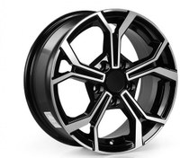 Resim EMR-W616-02 6.5x16" -5x112 ET35 57.1 Black Diamond Jant (4 Adet) 