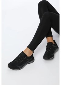 Resim Lumberjack Dare Wmn Kadın Rahat Spor Koşu Yürüyüş Fileli Günlük Ayakkabı Gri - Siyah 