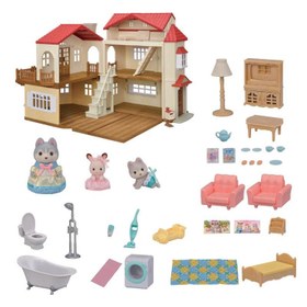 Resim Sylvanian Families Oyun Odalı Işıklı Şehir Evi 5727 
