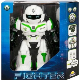 Resim Uravas Store Mey Ithalat® Sesli ve Işıklı Robot Fighter 22 cm 