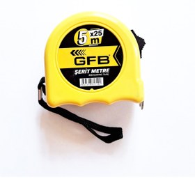 Resim METİN ISITMA SOĞUTMA BGC MARKA KEMER ASKILI ŞERİT METRE 5102 25 mm 5 MT 