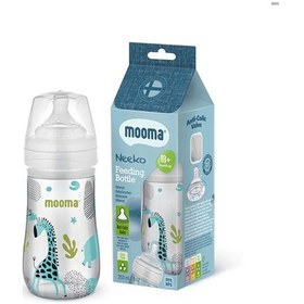 Resim Mooma Neeko Hayvan Desenli Biberon 250 Ml Orta Akış 3 Adet 