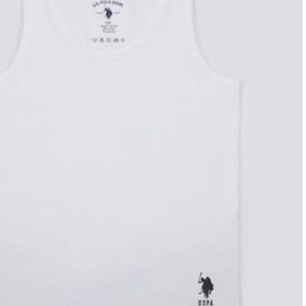 Resim U.S. Polo Assn. U.s Polo Erkek Çocuk 2'li Takım Atlet Beyaz 
