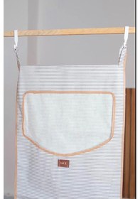 Resim Kapı Arkası Kirli Çamaşır Sepeti I Temiz Çamaşır Sepet X Gri 