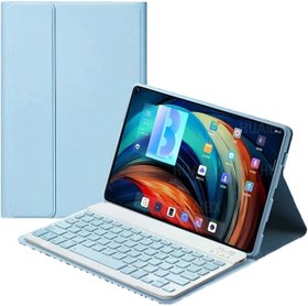 Resim UnDePlus iPad Air 11inç M4/M3/M2 2026-2024 ile uyumlu Kılıf Kablosuz Klavyeli Case Mobax 