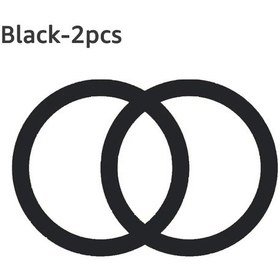 Resim Untoom 2'li Paket Magsafe Manyetik Plaka Halkası - Evrensel Araç Tutucu Ve Kablosuz Şarj Desteğiblack Black 