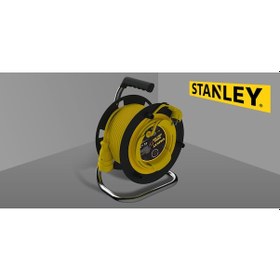 Resim Stanley ST-G-3515+2 Makaralı Kablo 35 Mt, 3x1.5mm, 1 Prizli, IP44 