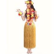 Resim 5 Adet Çim Etek Parti Hawai Kolye, Saç Bandı ve Bileklik Seti - Plastik Aksesuarlar 